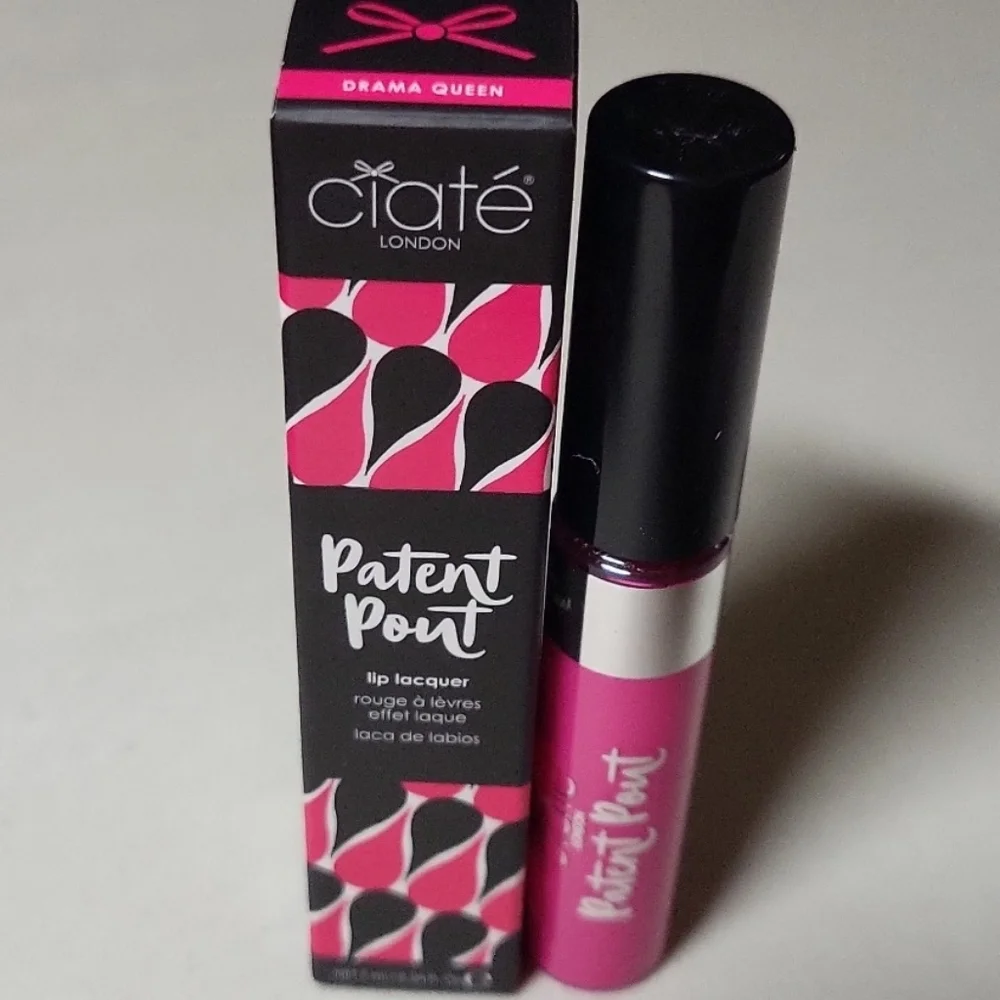 ⚜️RESERVED⚜️Ciate Patent Pout Lip Laquer, "Drama Queen" - Picture 10 of 10